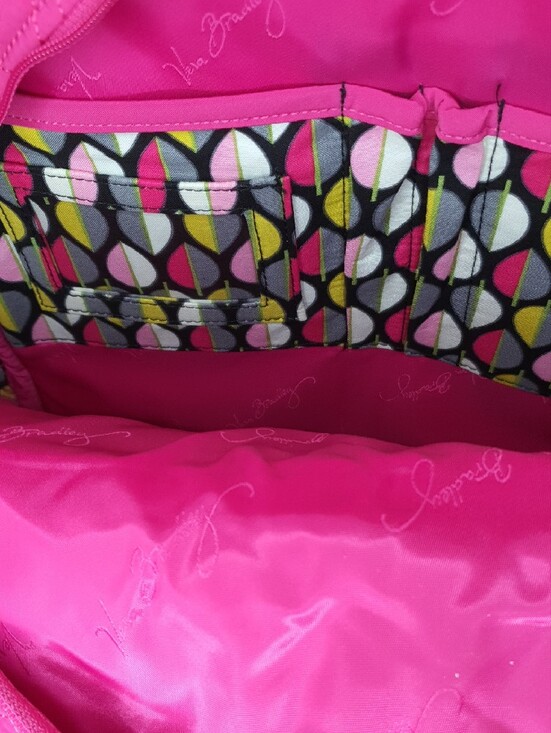 Vera Bradley Fuchsia Campus Backpack NWT main image 10